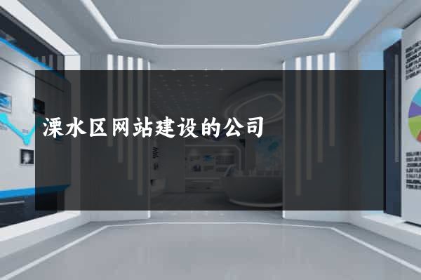 溧水区网站建设的公司