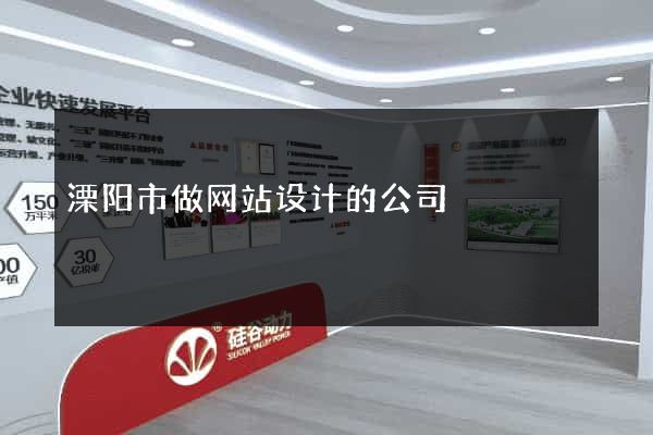 溧阳市做网站设计的公司