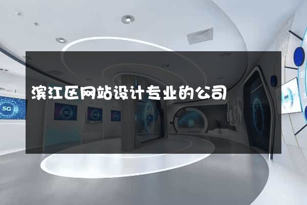 滨江区网站设计专业的公司