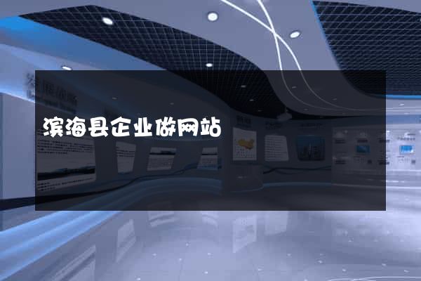 滨海县企业做网站
