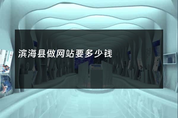 滨海县做网站要多少钱