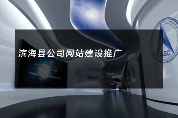 滨海县公司网站建设推广