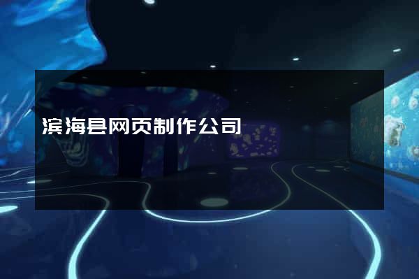 滨海县网页制作公司
