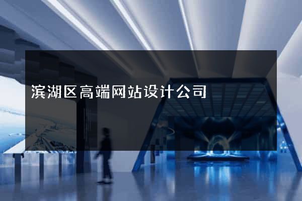滨湖区高端网站设计公司