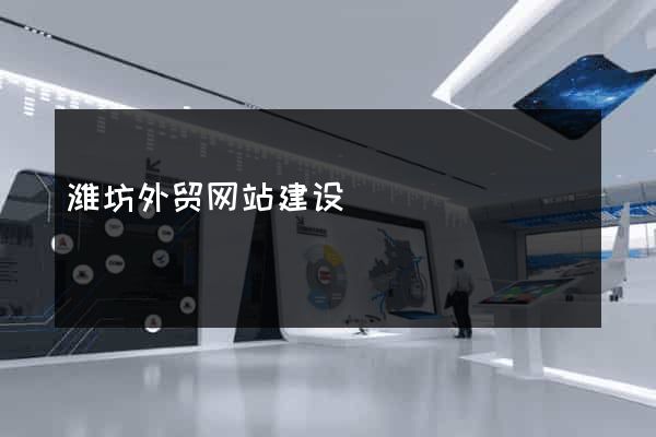 潍坊外贸网站建设