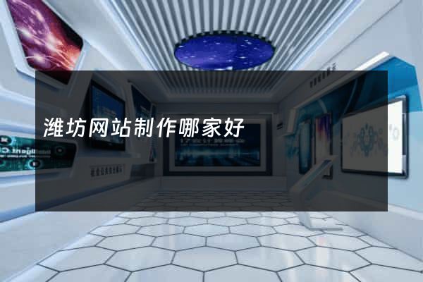 潍坊网站制作哪家好