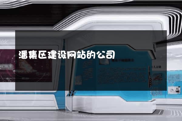 潘集区建设网站的公司