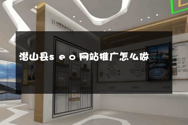 潜山县seo网站推广怎么做