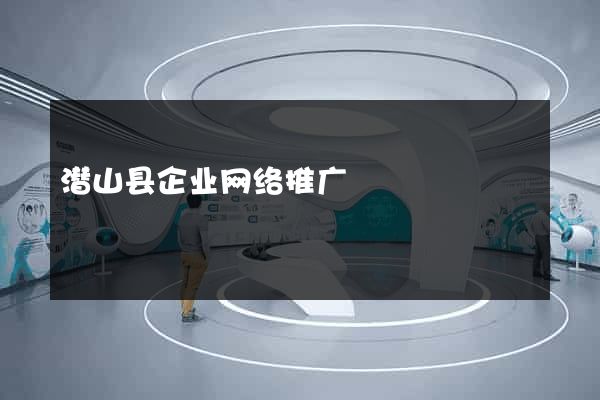 潜山县企业网络推广