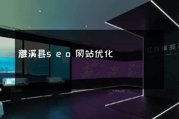 濉溪县seo网站优化