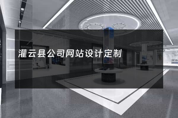 灌云县公司网站设计定制