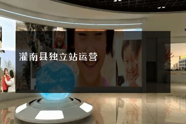灌南县独立站运营