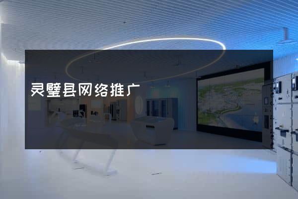 灵璧县网络推广