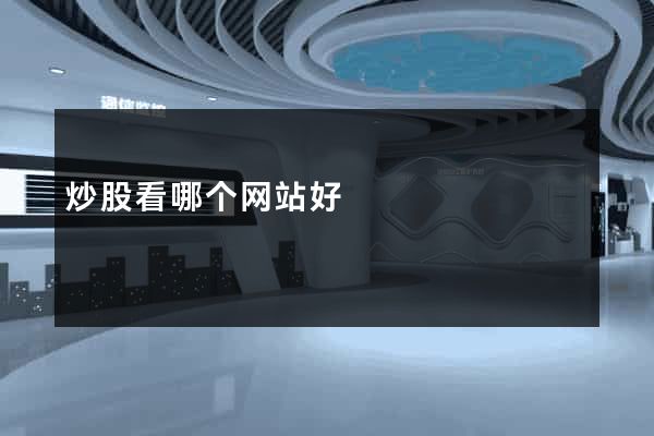 炒股看哪个网站好
