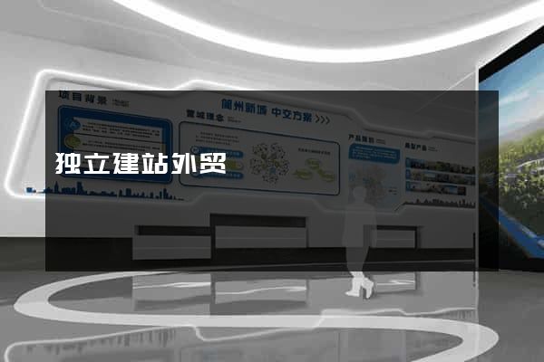 独立建站外贸
