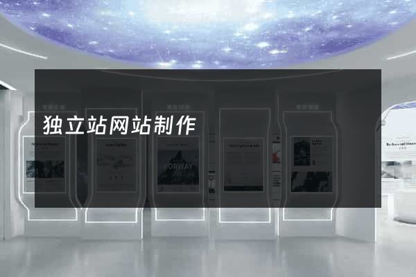 独立站网站制作
