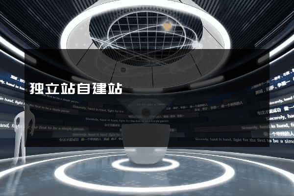 独立站自建站