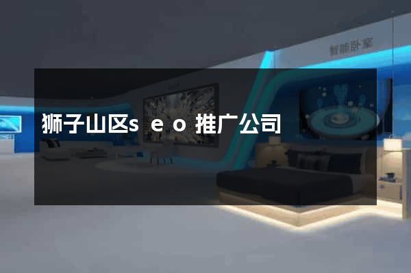 狮子山区seo推广公司