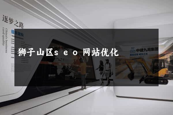 狮子山区seo网站优化