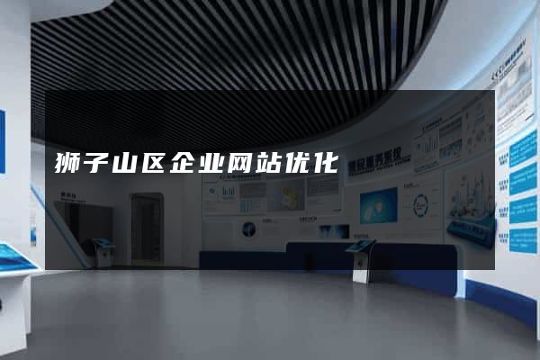 狮子山区企业网站优化