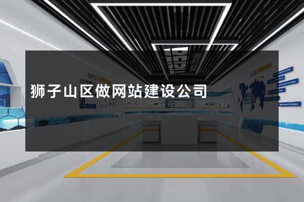 狮子山区做网站建设公司