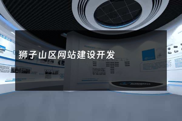 狮子山区网站建设开发
