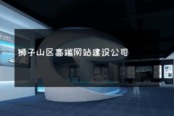 狮子山区高端网站建设公司