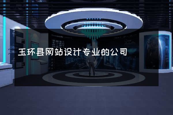 玉环县网站设计专业的公司