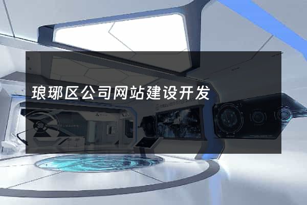 琅琊区公司网站建设开发