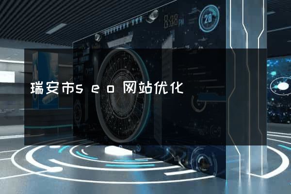 瑞安市seo网站优化