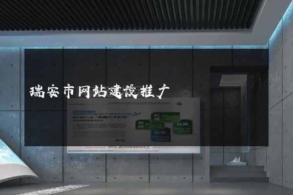 瑞安市网站建设推广
