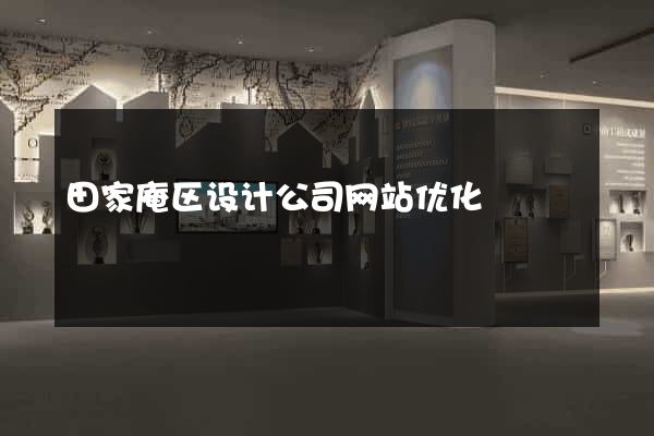 田家庵区设计公司网站优化