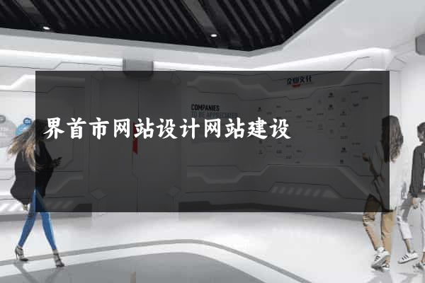 界首市网站设计网站建设