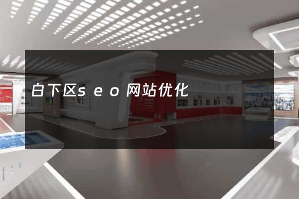 白下区seo网站优化