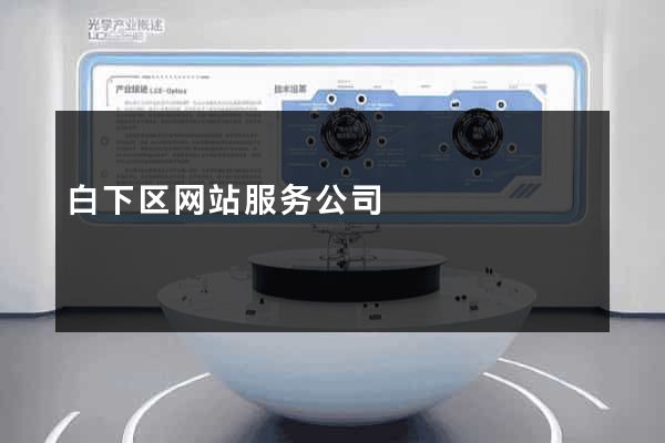 白下区网站服务公司