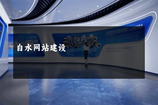 白水网站建设
