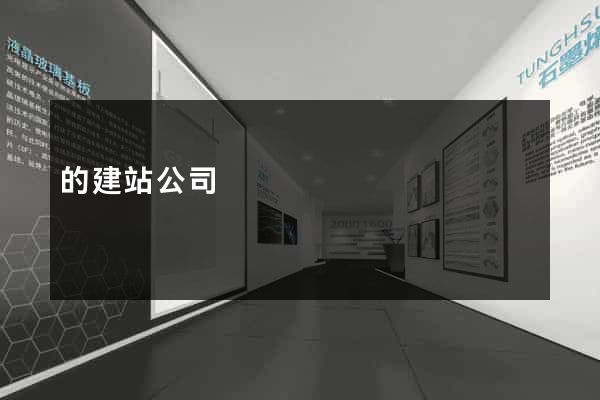 的建站公司