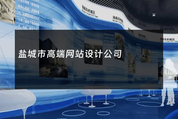 盐城市高端网站设计公司