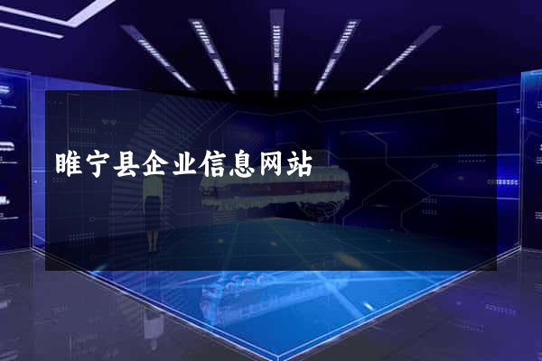 睢宁县企业信息网站