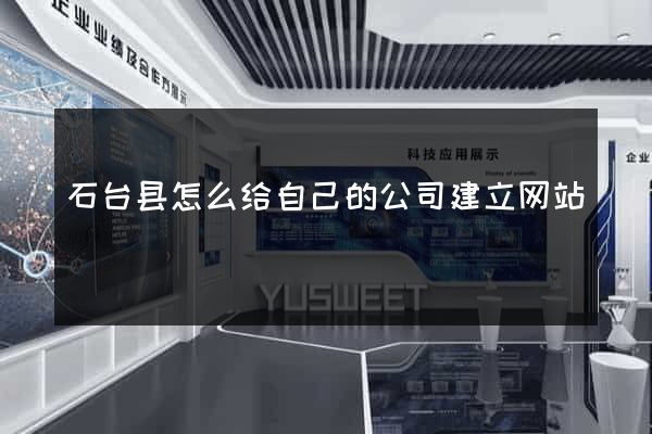 石台县怎么给自己的公司建立网站
