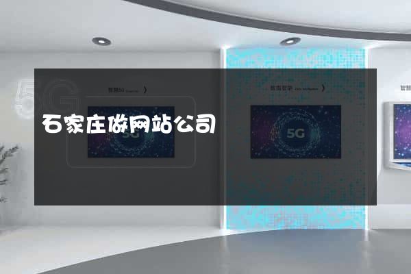 石家庄做网站公司
