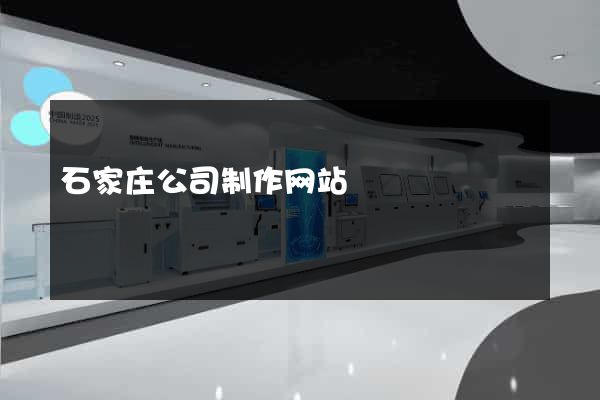 石家庄公司制作网站