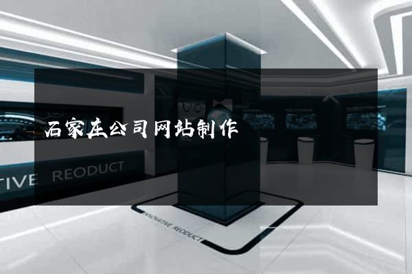 石家庄公司网站制作