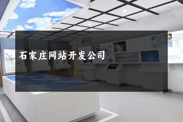 石家庄网站开发公司