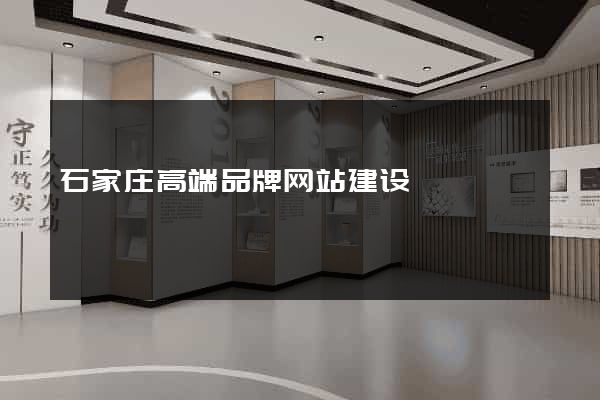 石家庄高端品牌网站建设