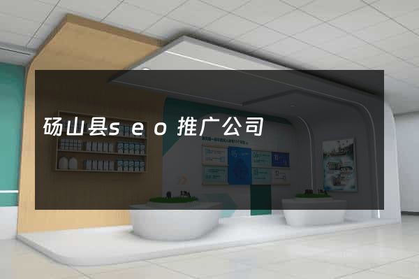 砀山县seo推广公司
