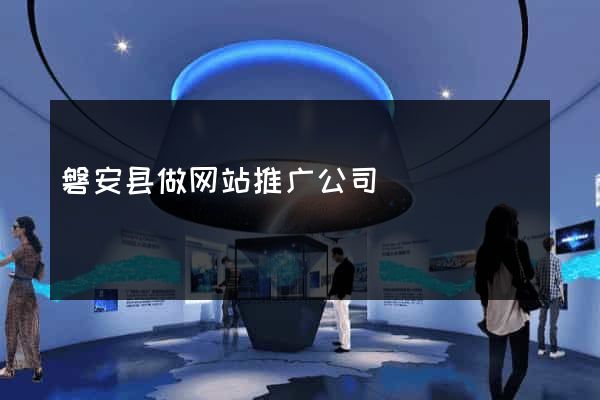 磐安县做网站推广公司