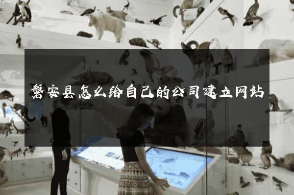 磐安县怎么给自己的公司建立网站