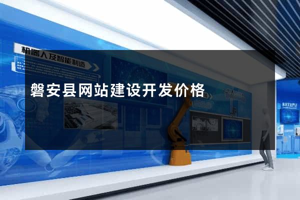 磐安县网站建设开发价格