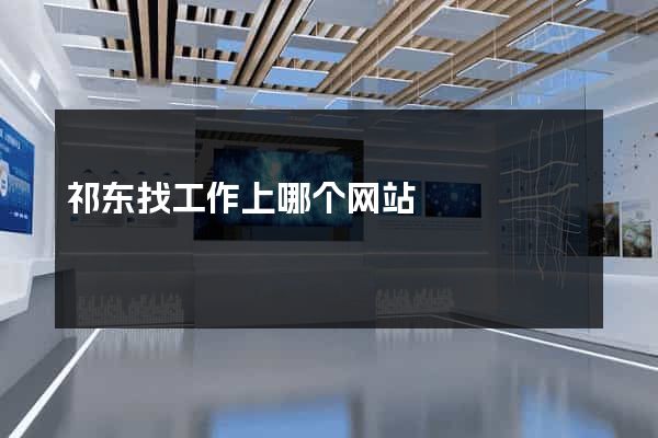 祁东找工作上哪个网站